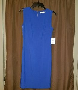 New with tags blue Calvin Klein dress size 4